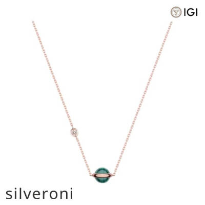 0.06 Carat Lab Grown Diamond Pendant in 18K Rose Gold - 2