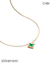 0.30 Carat Princess Cut Lab Grown Diamond Pendant - 2
