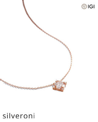 0.35 Carat Princess Cut Lab Grown Diamond Pendant - 3