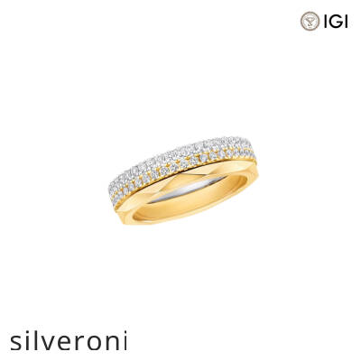 0.64 Carat Three-Row Lab Grown Diamond Ring - 1