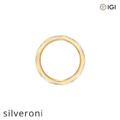 0.69 Carat Lab Grown Diamond Band in Rose Gold - 2