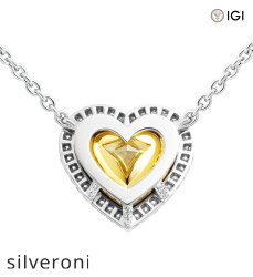 10.14 Carat Heart Cut Lab Grown Diamond Pendant Necklace - 3