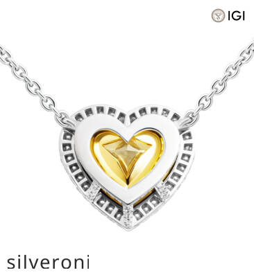10.14 Carat Heart Cut Lab Grown Diamond Pendant Necklace - 3