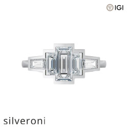 1.50 Carat Lab Grown Diamond Tamara Ring - Silveroni