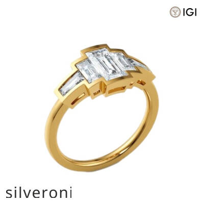 1.50 Carat Lab Grown Diamond Tamara Ring - 3