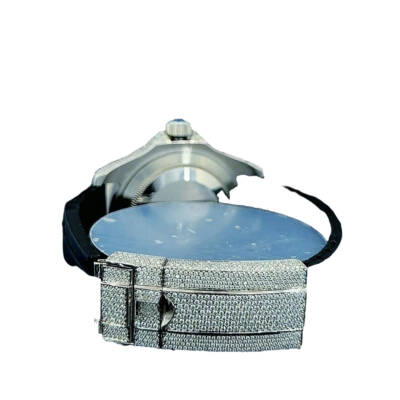 15.00 Carat Round VVS Moissanite Watch - 4