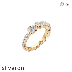 1.68 Carat Radiant Lab Grown Diamond Ring - Silveroni