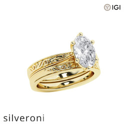 2.00 Carat Oval Lab Grown Diamond Solitaire Engagement Ring - 4