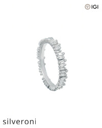 2.40 Carat Lab Grown Baguette Diamond Midi Eternity Ring Jackets - 2