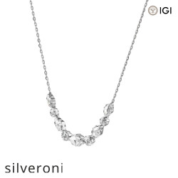 2.50 Carat Lab Grown Diamond Necklace in 18K Recycled Gold - 3