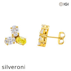 3.20 Carat Lab Grown Pear Cut Diamond Earrings - 2