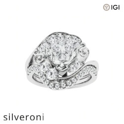 3.50 Carat Heart Shape Fancy Pink Lab Grown Diamond Engagement Ring - 3
