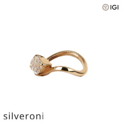 3.6 Carat East-West Marquise Lab Grown Diamond Ring in 14K Yellow Gold - 3