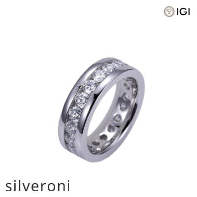 8.24 Carat Pear Lab Grown Diamond 18k Gold Men's Ring - 1