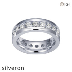 8.24 Carat Pear Lab Grown Diamond 18k Gold Men's Ring - 2