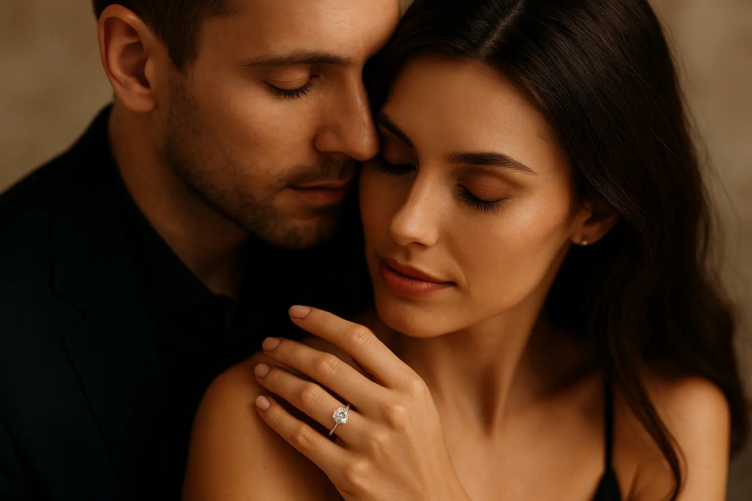 The Heartfelt Story Behind Our Lab Diamond Engagement Ring