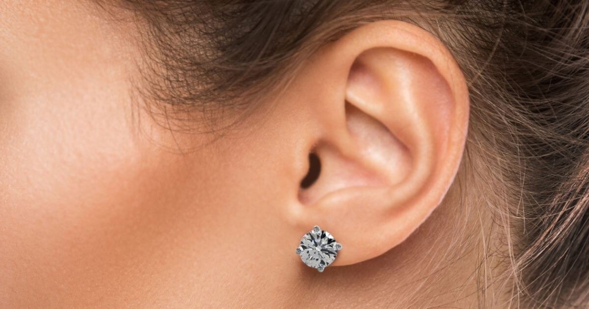 Luxe Radiance Lab Grown Diamond Earrings