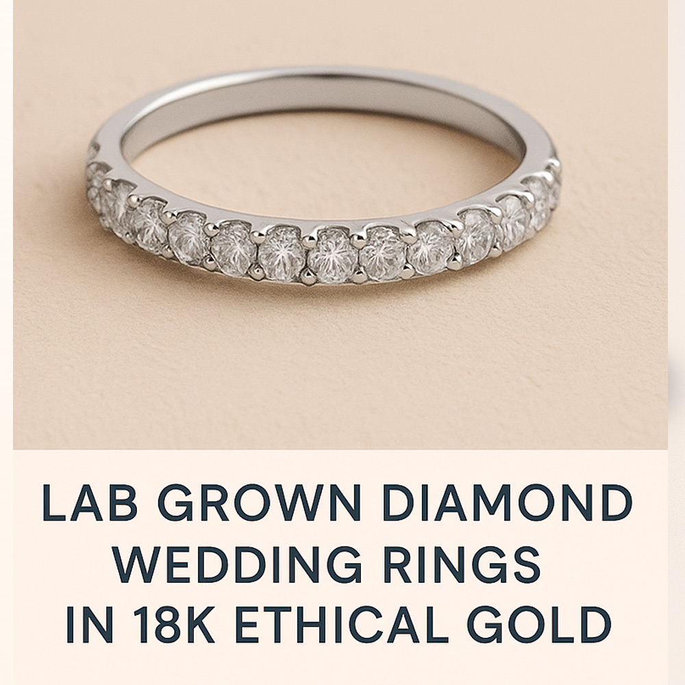Lab Grown Diamond Wedding Ring | Ethical Luxury by Silveroni
