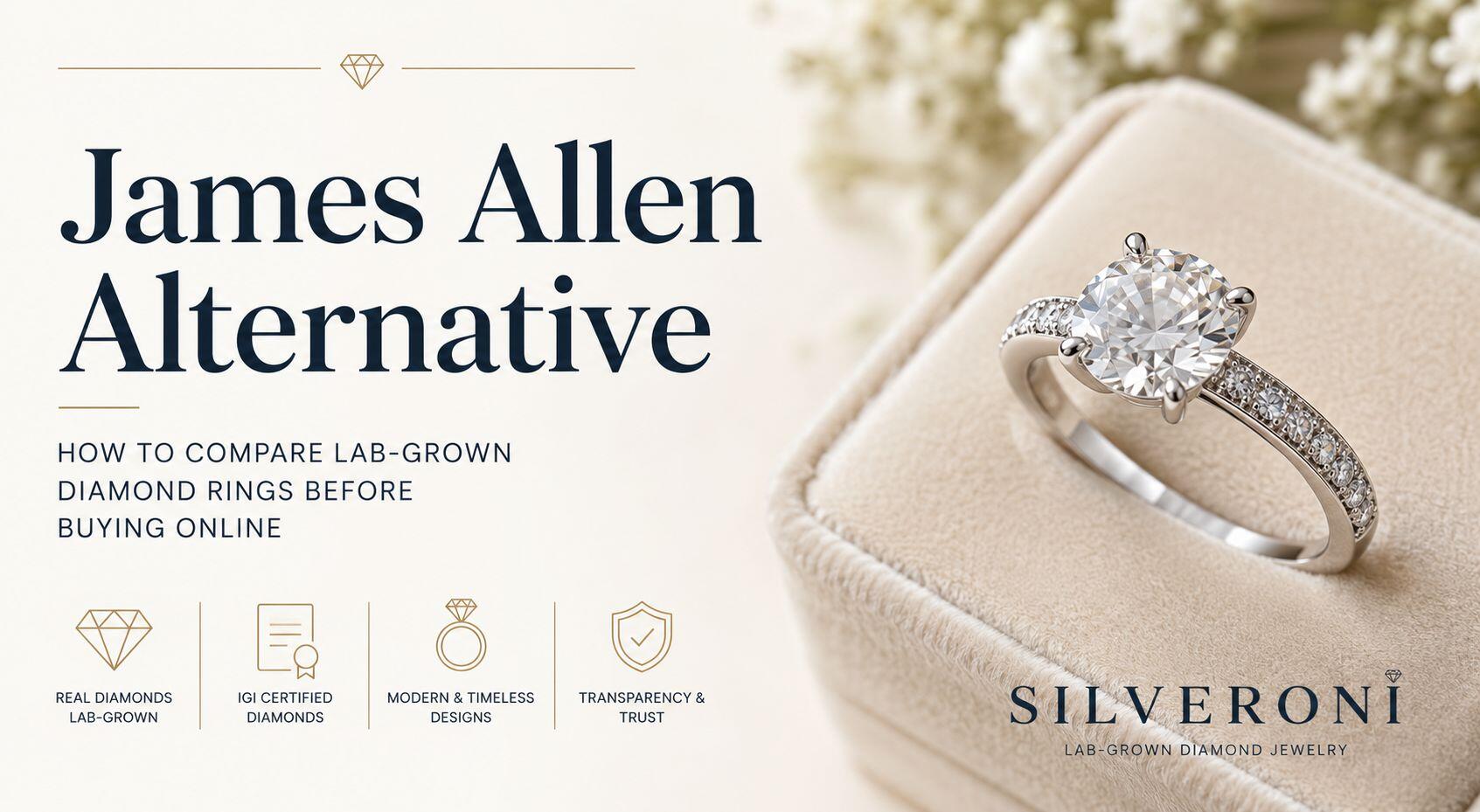 James Allen Alternative: How to Compare Lab-Grown Diamond Rings Before Buying Online