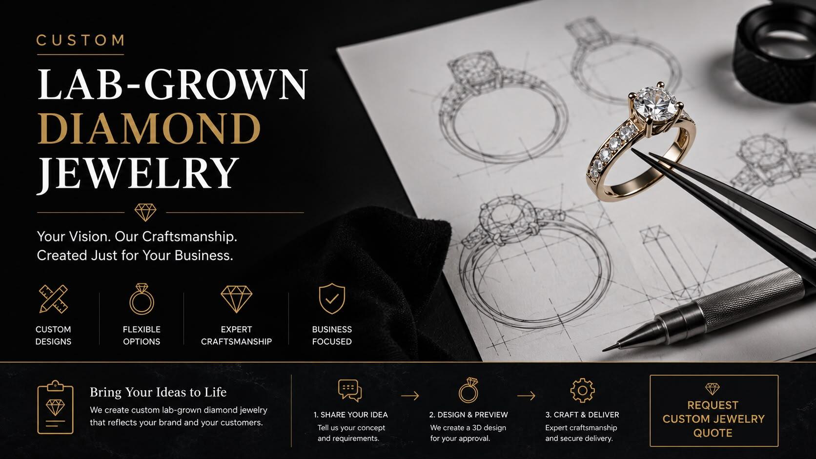 How to Choose a Lab-Grown Diamond Jewelry Supplier for Your Store