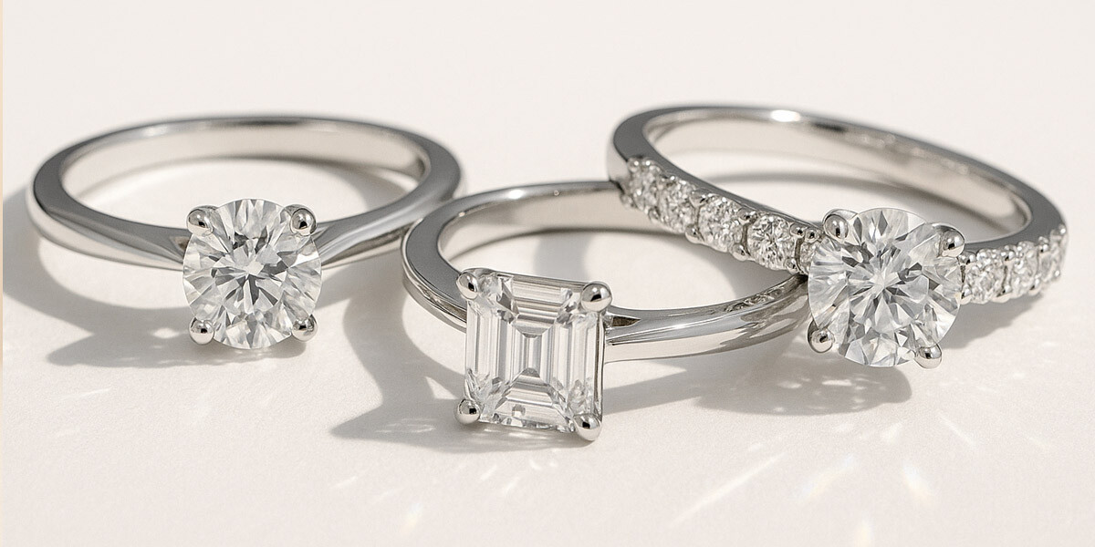 Best Diamond Ring | Lab Grown Diamond Ring in 18K Ethical Gold