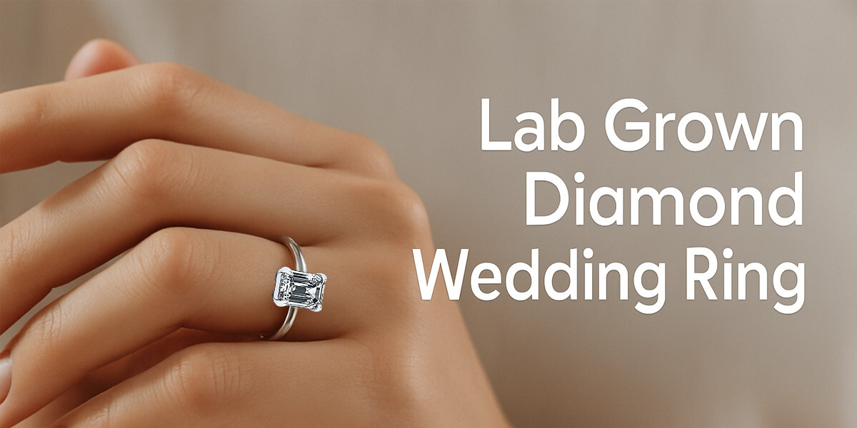 Lab Grown Diamond Wedding Ring | Ethical Luxury by Silveroni