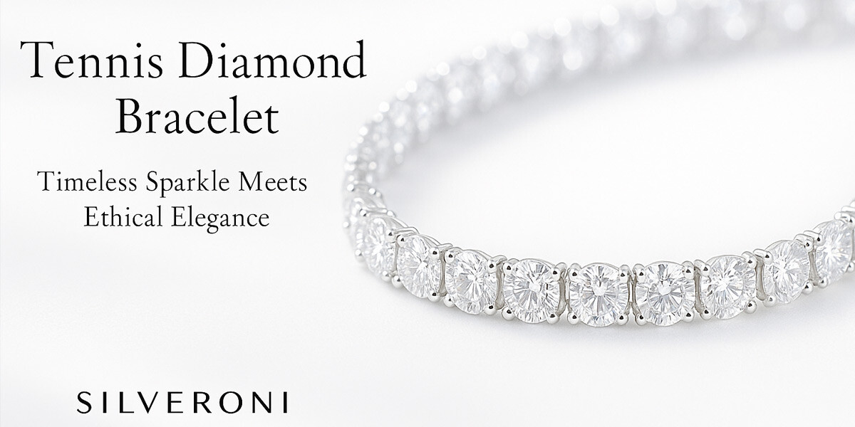 Tennis Diamond Bracelet | Ethical Lab‑Grown Luxury by Silveroni