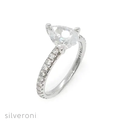Celestial Aura Lab Grown Diamond Ring | Sustainable Elegance by Silveroni - 1