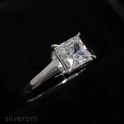 Celestial Grace Gold Lab Grown Diamond Ring | Sustainable Elegance by Silveroni - 2