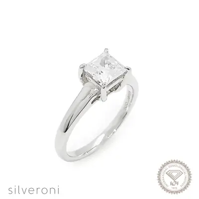 Celestial Grace Gold Lab Grown Diamond Ring | Sustainable Elegance by Silveroni - 1
