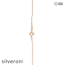 Cushion Cut Olive Leaf Vine Pendant - 3