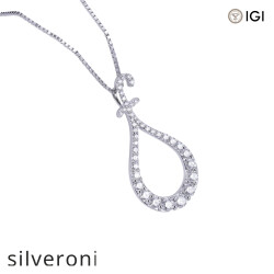 Customizable 9K-18K Lab Grown Diamond Marquise Necklace - 3