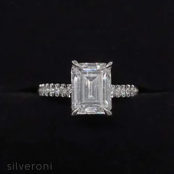 Dreamcatcher Gold Lab Grown Diamond Ring | Sustainable Elegance by Silveroni - 2