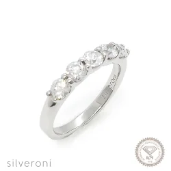 Elegant Grace Lab Grown Diamond Ring | Sustainable Elegance by Silveroni - 1