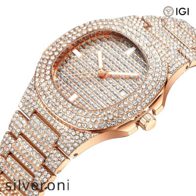 Emerald Shape Lab Grown Diamond Orbit Watch for Women - 2