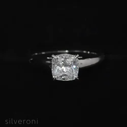 Enchanted Gold Rose Lab Grown Diamond Ring | Sustainable Elegance by Silveroni - 2