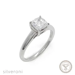 Enchanted Gold Rose Lab Grown Diamond Ring | Sustainable Elegance by Silveroni - 1