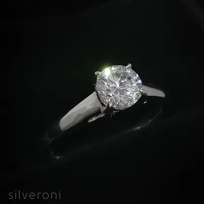 Ethereal Cascade Gold Lab Grown Diamond Ring | Sustainable Elegance by Silveroni - 2