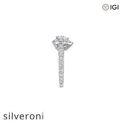 Heart Shape Lab Grown Diamond Engagement Ring - 2