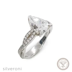 Imperial Legacy Lab Grown Diamond Ring | Sustainable Elegance by Silveroni - 1