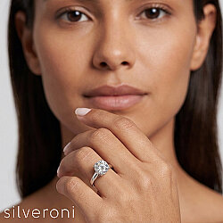 Luminous Grace Lab Grown Diamond Ring 14K Silveroni - 3