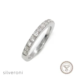 Midnight Bloom Gold Lab Grown Diamond Ring | Sustainable Elegance by Silveroni - 1