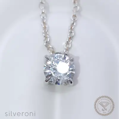 Opulent Shine Royal Cut Lab Grown Diamond Necklaces - 1