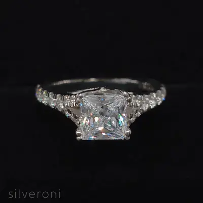 Regal Brilliance Lab Grown Diamond Ring | Sustainable Elegance by Silveroni - 2