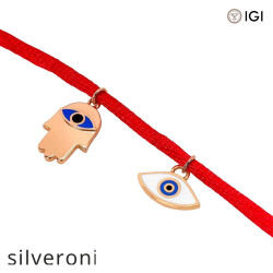 Round Evil Eye Lab Grown Diamond Bracelet - 2