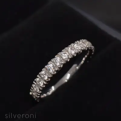 Serene Sky Gold Lab Grown Diamond Ring | Sustainable Elegance by Silveroni - 2