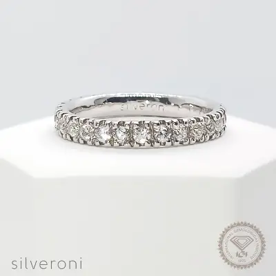 Serene Sky Gold Lab Grown Diamond Ring | Sustainable Elegance by Silveroni - 1