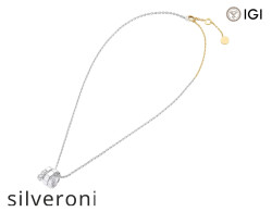 Serpenti Viper 18kt White Gold Pendant Necklace with Pavé Diamonds - 2