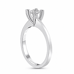 Silveroni Hera 0.30 Carat Lab Grown Diamond Solitaire Ring - 2