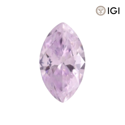0.15 Carat Marquise Lab Grown Diamond, Fancy Vivid Colored Diamond Color, VVS2 Clarity | Silveroni - Silveroni